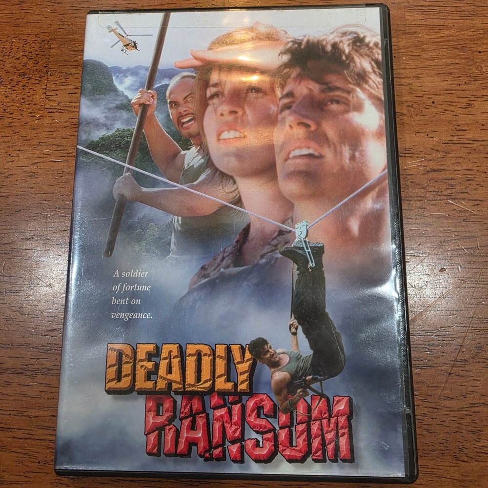 Deadly Ransom DVD Movie 1998 Loren Avedon Action Adventure Excellent Condition